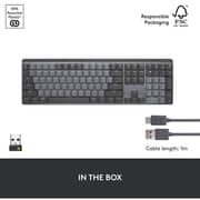 Logitech MX Mechanical Tactile Keyboard Graphite