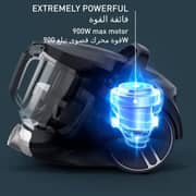 Tefal Bagless Vacuum Cleaner Black/Grey TW4B25HA