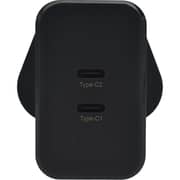 Deviced 2 Port GaN Wall Charger Black
