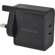 Deviced 2 Port GaN Wall Charger Black