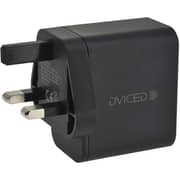 Deviced 2 Port GaN Wall Charger Black