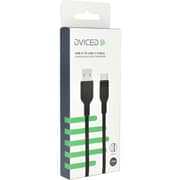 Deviced USB-C Cable 1.25m Black
