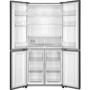 Haier Side By Side Refrigerator 503L Silver Glass - HRF-550SG