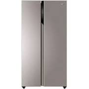 Haier Side By Side Refrigerator 503L Sunlight Steel - HRF-668SS
