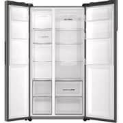 Haier Side By Side Refrigerator 503L Sunlight Steel - HRF-668SS