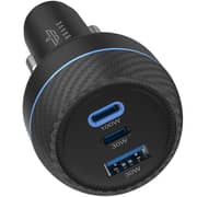 Brave 3Port Car Charger Black
