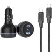 Brave 3Port Car Charger Black