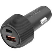 Brave QC 3.0 Port Car Charger Black