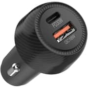 Brave QC 3.0 Port Car Charger Black