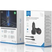 Brave QC 3.0 Port Car Charger Black