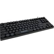 Jertech Multimedia Keyboard Punk Black