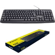 Jertech USB Wired Keyboard Black