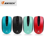 Jertech Wireless Mouse Green Red