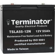 Terminator TSLA 55-12 Lead Acid Battery