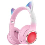 Green Lion GNK400HPPK GL-400 Kids Wireless On Ear Headphone Pink