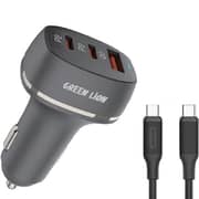 Green Lion Car Charger Black