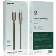 Green Lion USB-C To Lightning Cable Desert Titanium
