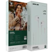 Green Lion GNSTROEPTCWH Wired Stereo In Ear Earphones White