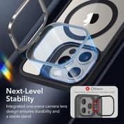 ESR Magsafe Hybrid Case Clear Black iPhone 15 Pro Max