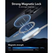 ESR HaloLock Classic Magsafe Hybrid Case Frosted Black Samsung Galaxy S25 Ultra