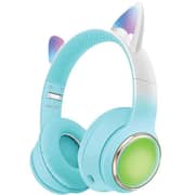 Green Lion GNK400HPBL GL-400 Kids Wireless On Ear Headphone Blue