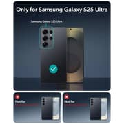 ESR HaloLock Classic Magsafe Hybrid Clear Case Transparent/Black Samsung Galaxy S25 Ultra