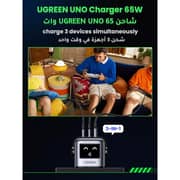 Ugreen Nexode USB-C 3Port Fast Charger Black