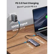 Ugreen 10-in-1 USB-C Hub Adapter Grey