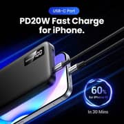Ugreen 2Way Fast Charging Power Bank 10000mAh Black PB311