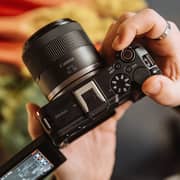 Canon EOS R50 V Mirrorless Camera Body Black With RF-S 14-30mm F/4-6.3 IS STM PZ Lens