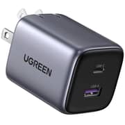 Ugreen Nexode 35W Dual Port USB-C/USB-A Fast Charger – Grey