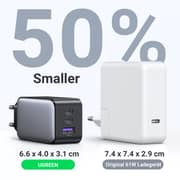 Ugreen Nexode 3 Port GaN Fast Charger Black - CD361