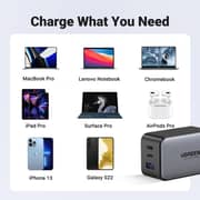 Ugreen Nexode 3 Port GaN Fast Charger Black - CD361
