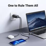 Ugreen Nexode 3 Port GaN Fast Charger Black - CD361