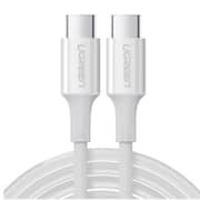 Ugreen US300 USB-C to USB-C 5A Fast Charging Data Cable 2M – White