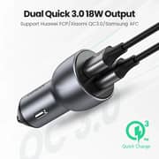 Ugreen CD213 40W Dual Port USB-C Car Charger, Fast Charging for Devices