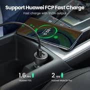 Ugreen CD213 40W Dual Port USB-C Car Charger, Fast Charging for Devices