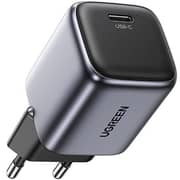 Ugreen CD318 Nexode 20W USB-C Fast Charger, Compact Design, Grey