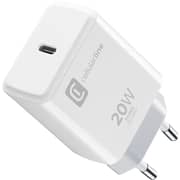 CellularLine 20W Super Fast USB-C Charger for Apple Devices, White-ACHIPHUSBCPD20WW