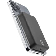 CellularLine 10000mAh Wireless MagSafe Power Bank, Fast Charge, Black-PBMAGSF10000WIRK