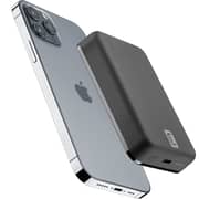 CellularLine 10000mAh Wireless MagSafe Power Bank, Fast Charge, Black-PBMAGSF10000WIRK