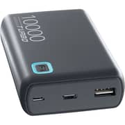 CellularLine Essence Turbo Powerbank, 10000mAh, Fast Charging, Black-PBESSENCEPD10000D
