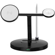 Wiwu 4-in-1 Magnetic Charger Black - WI-W032BLK