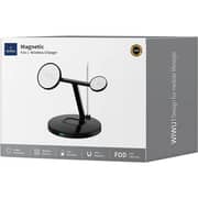 Wiwu 4-in-1 Magnetic Charger Black - WI-W032BLK