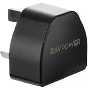 RavPower PC1085 Charging Kit, Wall Charger, Power Bank, Cable – Black