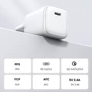 Ugreen Nexode Type-C Adapter, 30W, White - CD319