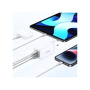 Ugreen USB A/C Wallcharger Nexode Dual C1xUSB-A, 65W, GaN, White -CD244