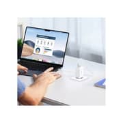 Ugreen USB A/C Wallcharger Nexode Dual C1xUSB-A, 65W, GaN, White -CD244