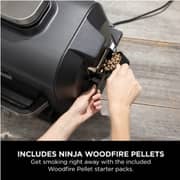 Ninja OG850UK Woodfire Pro XL Electric BBQ Grill, Smoker & Air Fryer