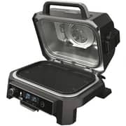 Ninja OG850UK Woodfire Pro XL Electric BBQ Grill, Smoker & Air Fryer